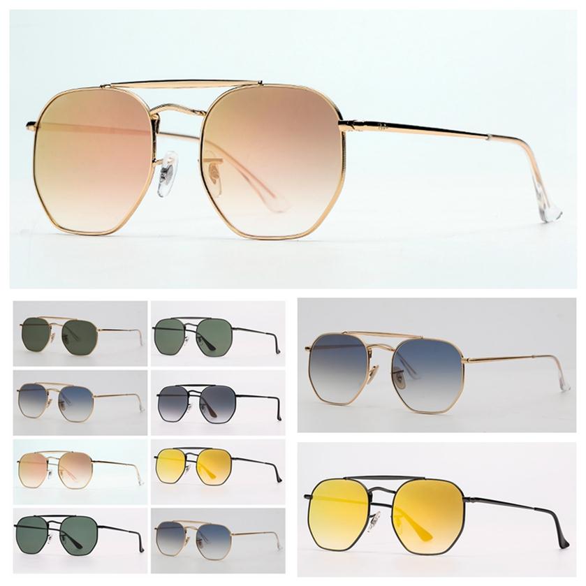 

fashion Sunglasses top quality mens sunglass womens sun glasses shades for men women UV protection glass lenses with leather 257x