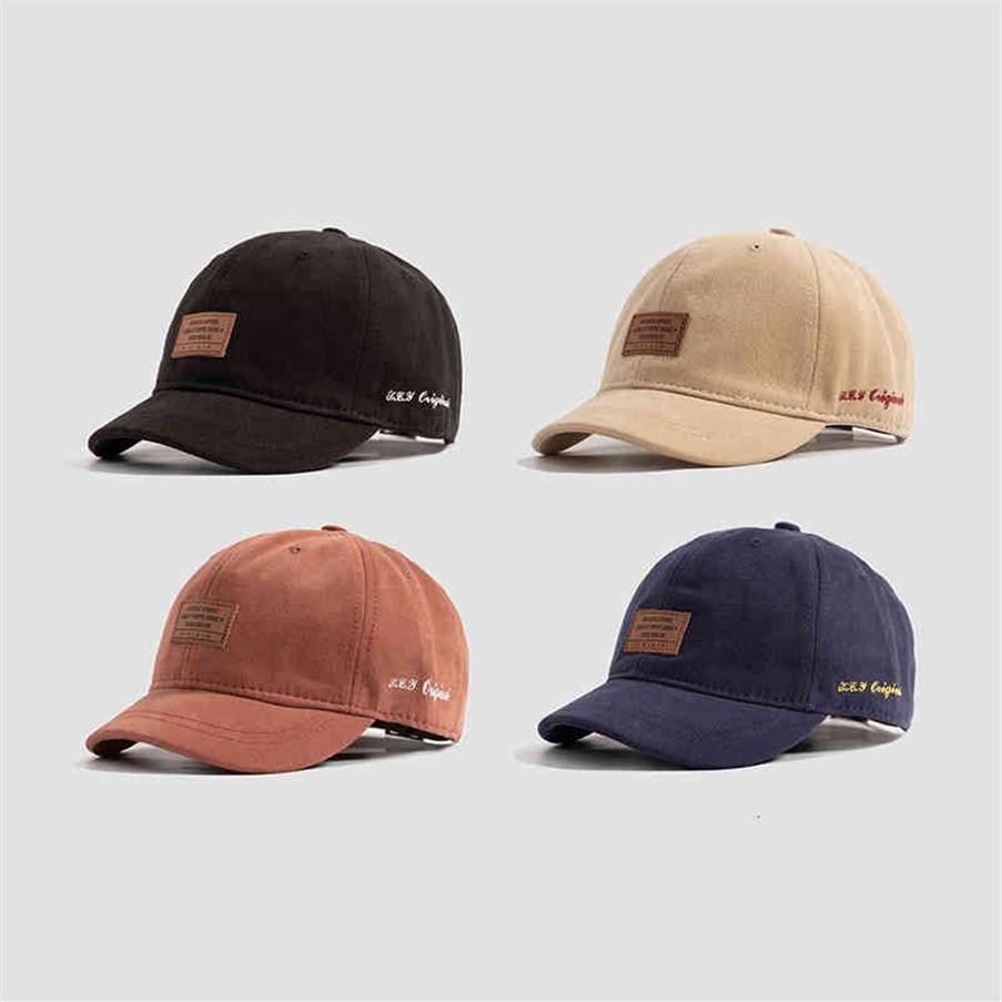 

Short Brim Hat Cortical Adjustment Strap Hat Baseball Cap Women Hip Hop Casual Snapback Outdoor Sports Men Cap Bone243z, Brick red