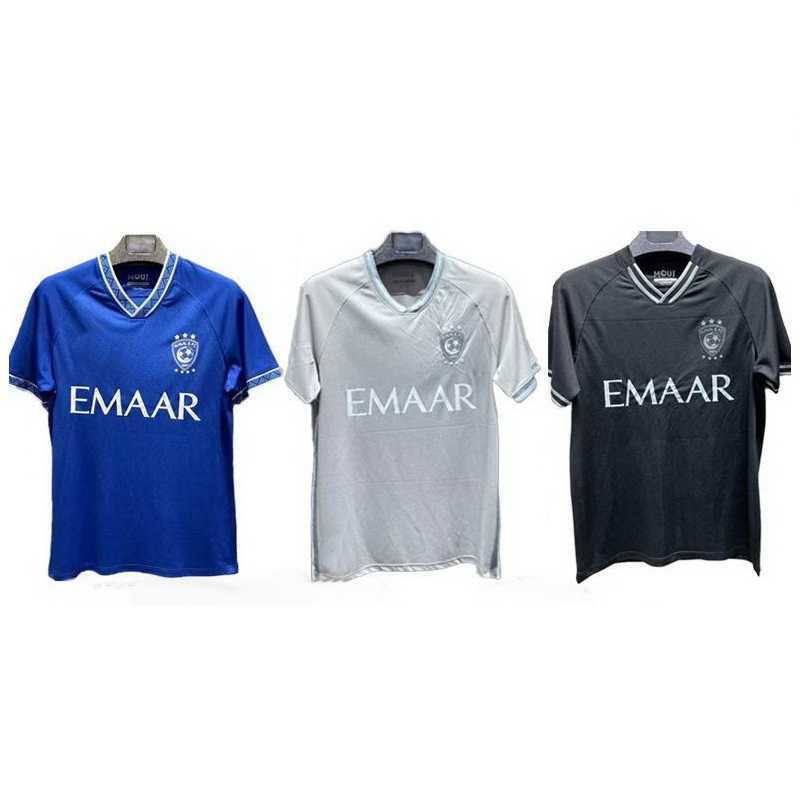 

21-22 Al Hilal soccer jerseys away Customized Thai Quality Shirts Custom wear Shirts kingcaps Dropshipping Accepted football sportswear for Sale, 21-22 home