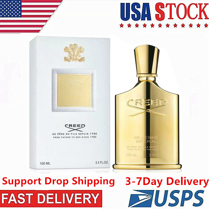 

Golden Edition Creed Millesime Imperial Fragrance Unisex Perfume for Men & Women 100ml Good Quality Fast Ship