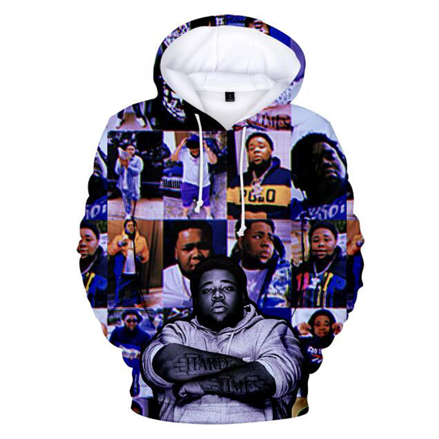 

Rapper Rod Wave 3D Print Oversized Women/Men Hoodie Sweatshirt Streetwear Hip Hop Pullover Hooded Jacket Casual Sportswear, 001