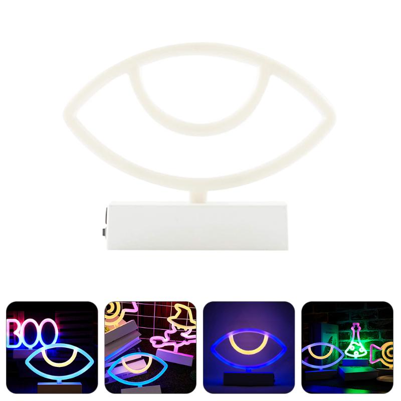 

Party Decoration 1pc LED Neon Lamp Novelty Colorful Night Light For Gift Home
