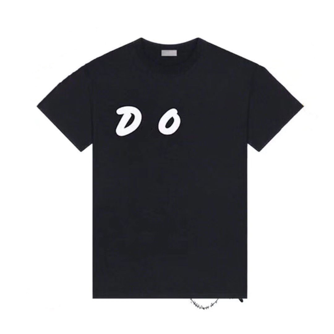 

High quality mens T Shirts loose large size tees Womens luxury T Shirt Letters pure cotton Summer Woman Clothing S- have label, 01