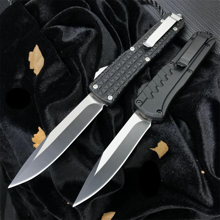 

UT/MK6 Self-Defense Tactical Automatic Knife 440c blade Zinc alloy Handle Survival Pocket Knives Outdoor Camping Hunting EDC TOOLs A07 C07 UT70 UT85 MK6 MK7