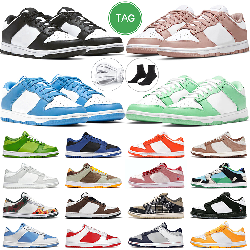 

men women panda dunks shoes Black White Michigan Green Glow Rose Whisper designer sneaker UNC Coast outdoor mens trainer, Instant skateboards