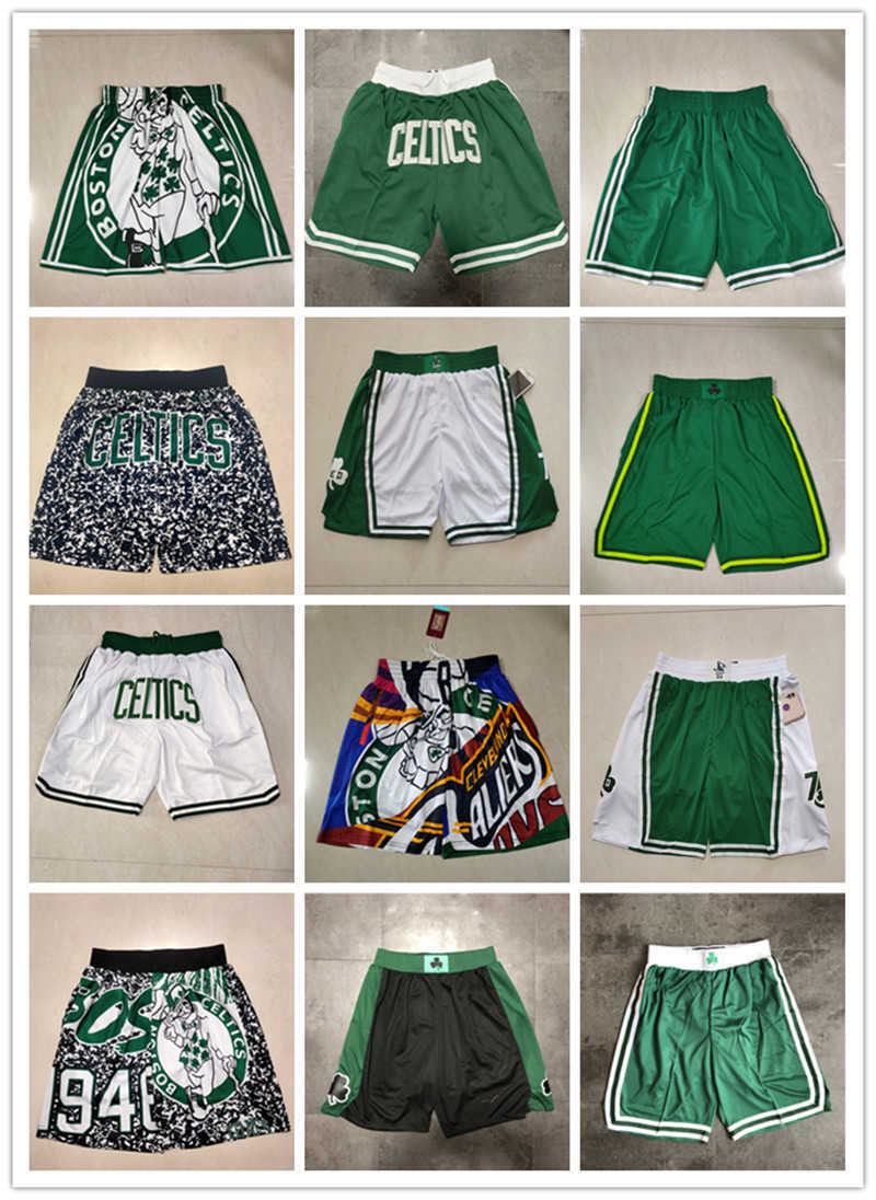 

Boston''Celtics''men Throwback Basketball Shorts pocket, Color