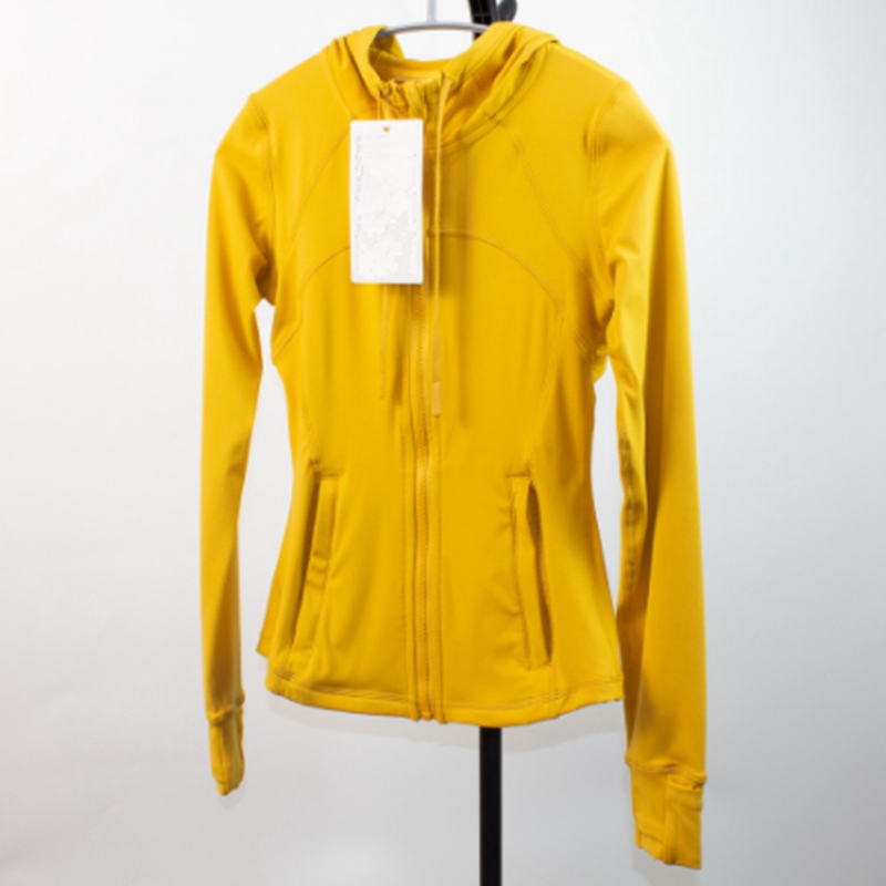 2022 Veste à capuche lulu de haute qualité Nouveau sport Running Running Zipper Yoga Zip Fitness Lu Yogas Shirt Winter Gym chaud Gym
