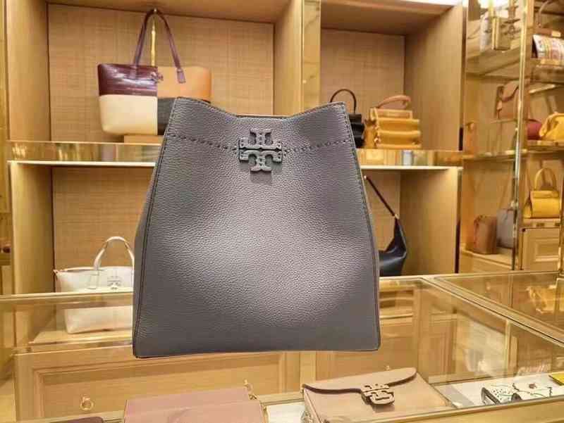 

Burchs Tote Bags Us Torys direct mail women's bag large bucket bag McGraw crocodile leather shoulder bag women's handbag stoc245f, White