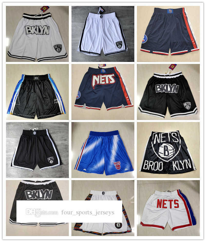 

Brooklyn''Nets''men Retro Basketball Shorts pocket Size S-2XL, Color
