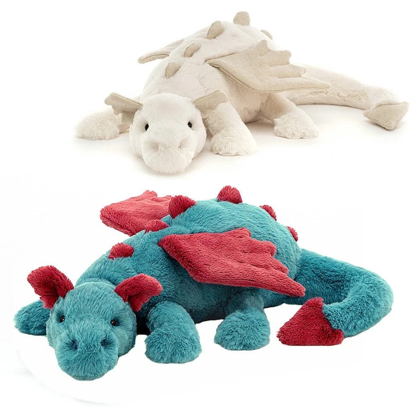 

Evil Dragon Plush Toy Stuffed Dinosaur Plush Doll Boy Birthday Gift, Multicolor