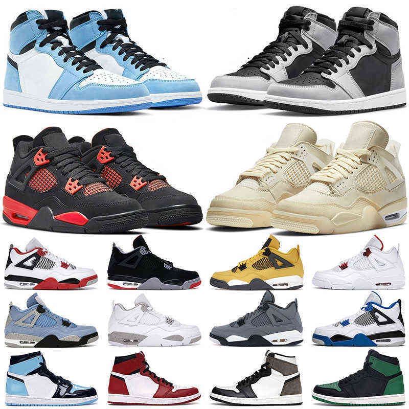 

dunks low 2021 men women Outdoor shoes 4 4s Red Thunder Sail Black Cat White Oreo Tour Yellow 1s University Blue Hyper Royal Twist Chicago Pine HJCU, No shoes