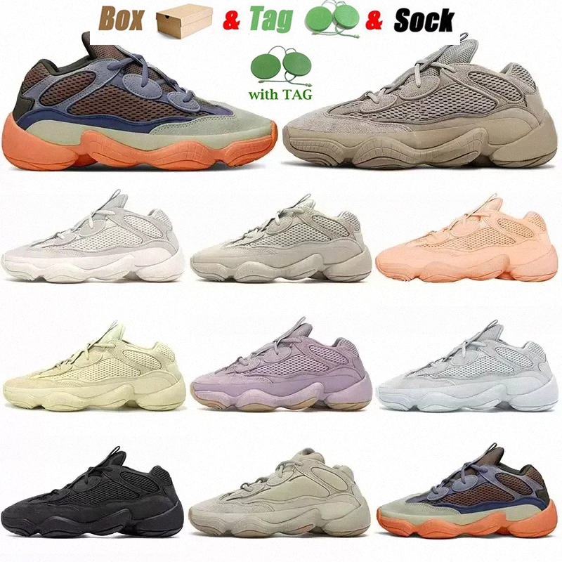 

500 Running Shoes Mens Womens Black Bone White Clay Brown Gray Gray Blue Orange Blush Desert Rat 500s Taupe Light Enflam Soft Vision Designer Sneakers F2kp#, 10