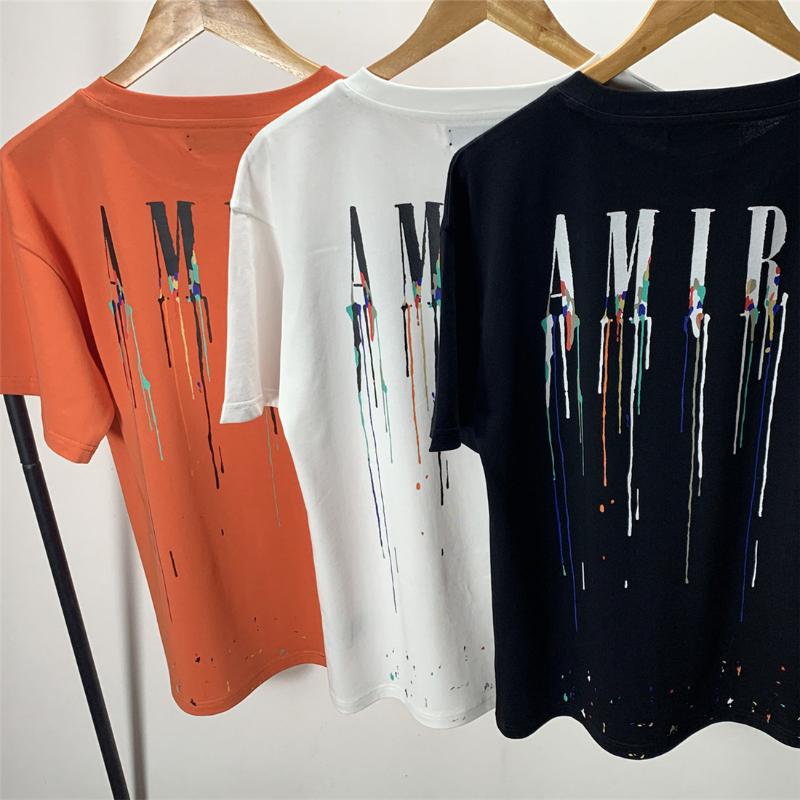

Men's T-Shirts Colorful Letter Print Brand Men Short-sleeved T-shirt Social Club Outfits Tee Shirt Homme Summer O-Neck Tshirt For MenMen's, Black