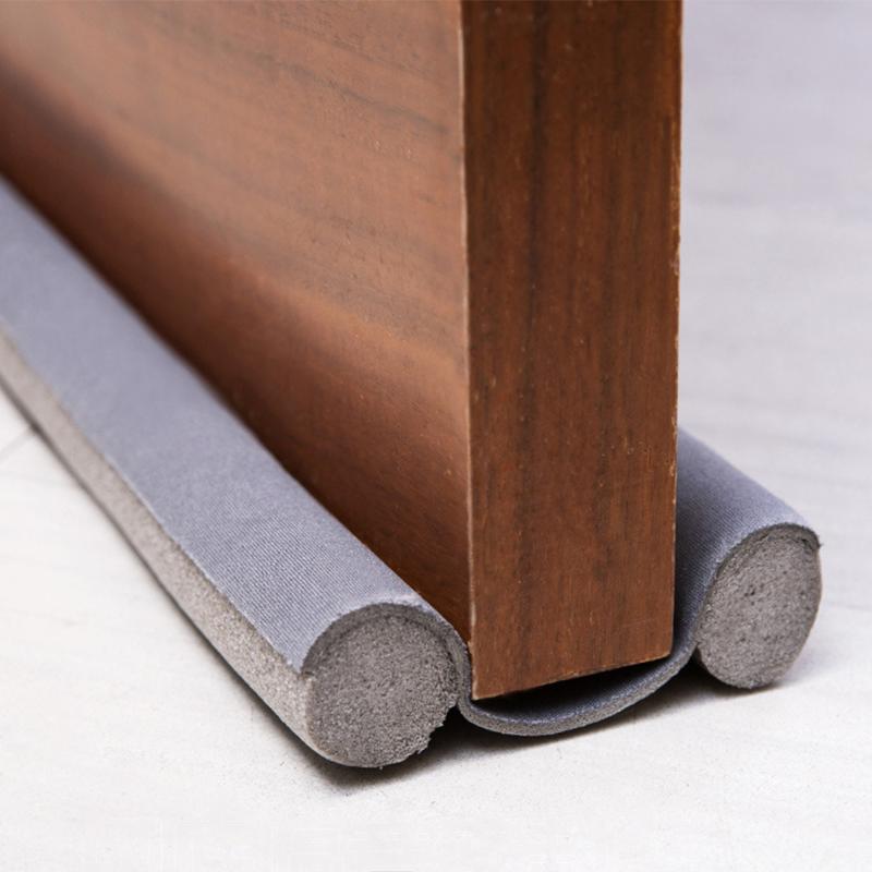 

Wristwatches 93CM Flexible Door Bottom Sealing Strip Guard Sealer Stopper Weatherstrip Wind Dust Seal, Gray