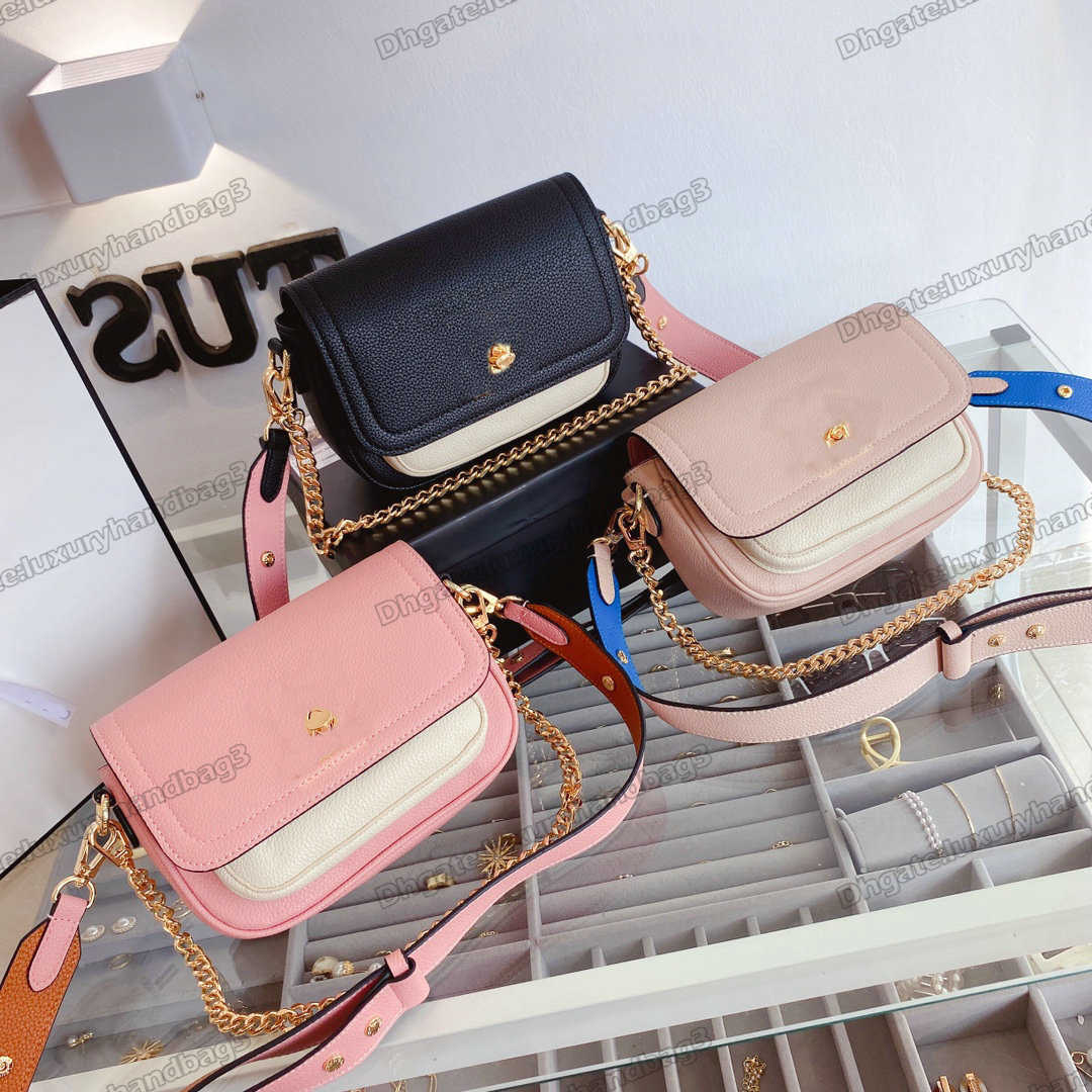 

Lockme Tender Mini Fashion Cowhide cross-body bag Desinger Classic chain Flap Handbag womens crossbody evening Messergen bags M58557