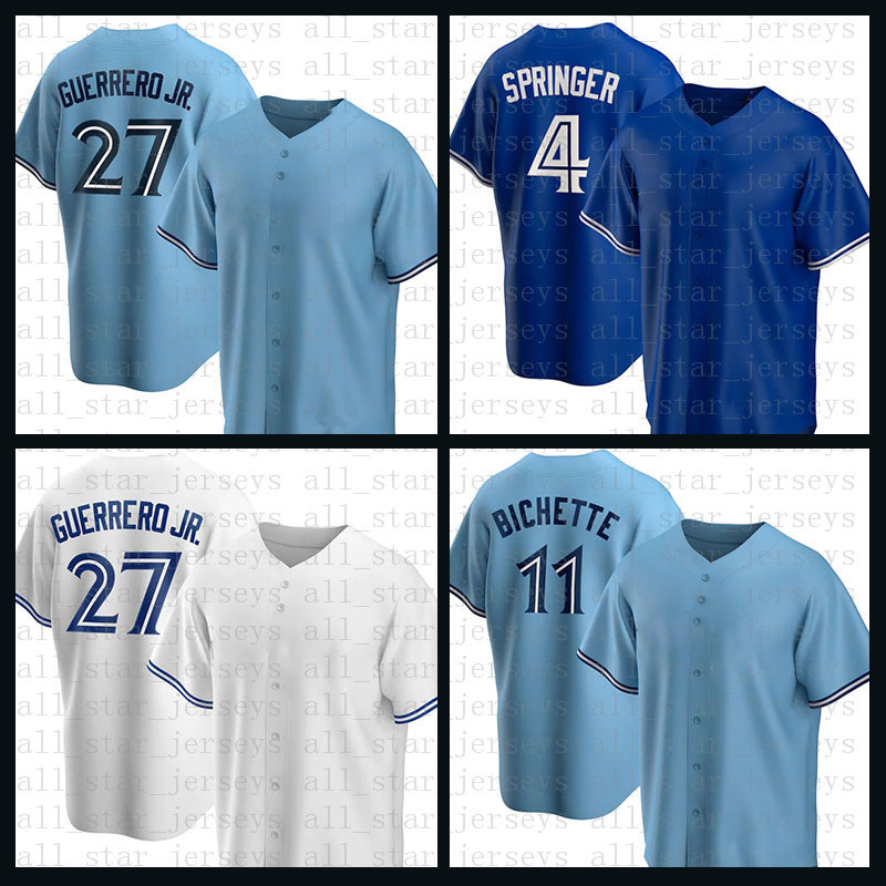 

Toronto Baseball Jersey 27 Vladimir Guerrero Jr. Bo Bichette George Springer Yusei Kikuchi Cavan Biggio Randal Grichuk Nate Pearson Hyun-Jin Ryu Roberto Alomar, Mens(lanniao)