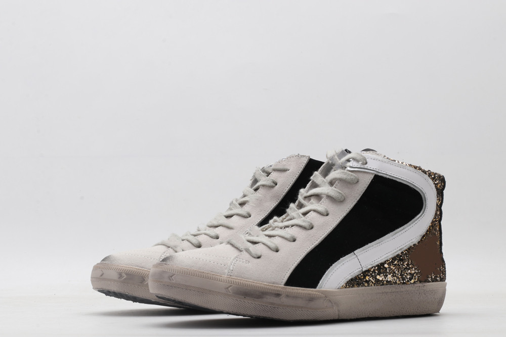 Italy Deluxe Brand Francy Sneakers Star High Shoe Golden Classic White Do-old Dirty Shoe Goose Designer Man Women Shoes