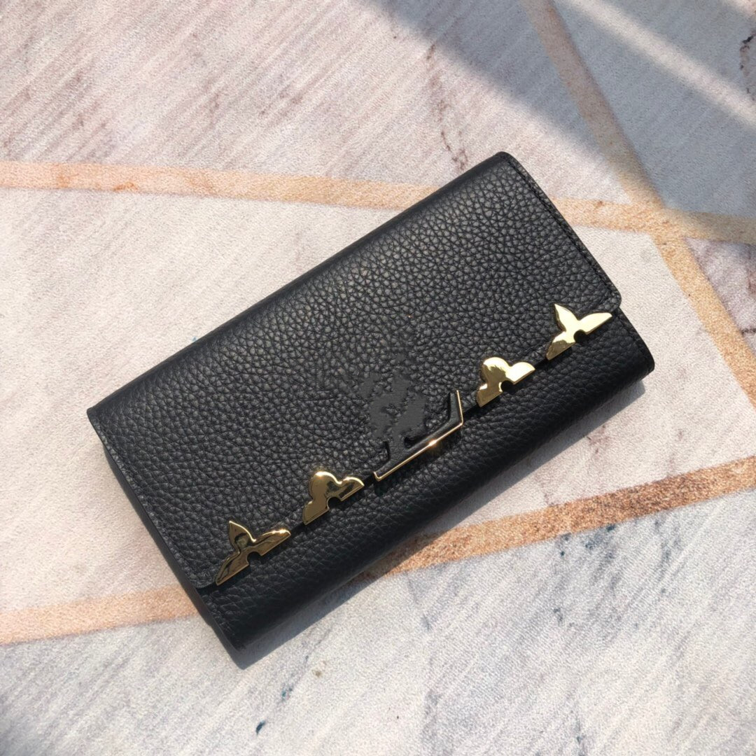 

Women's New M64551 CAPUCINES Wallets Clutches Zipper Wallets