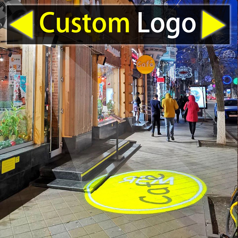 

100W Led Stage Lighting Advertising Gobo Projector Customize Logo Lights Outdoor IP67 waterproof