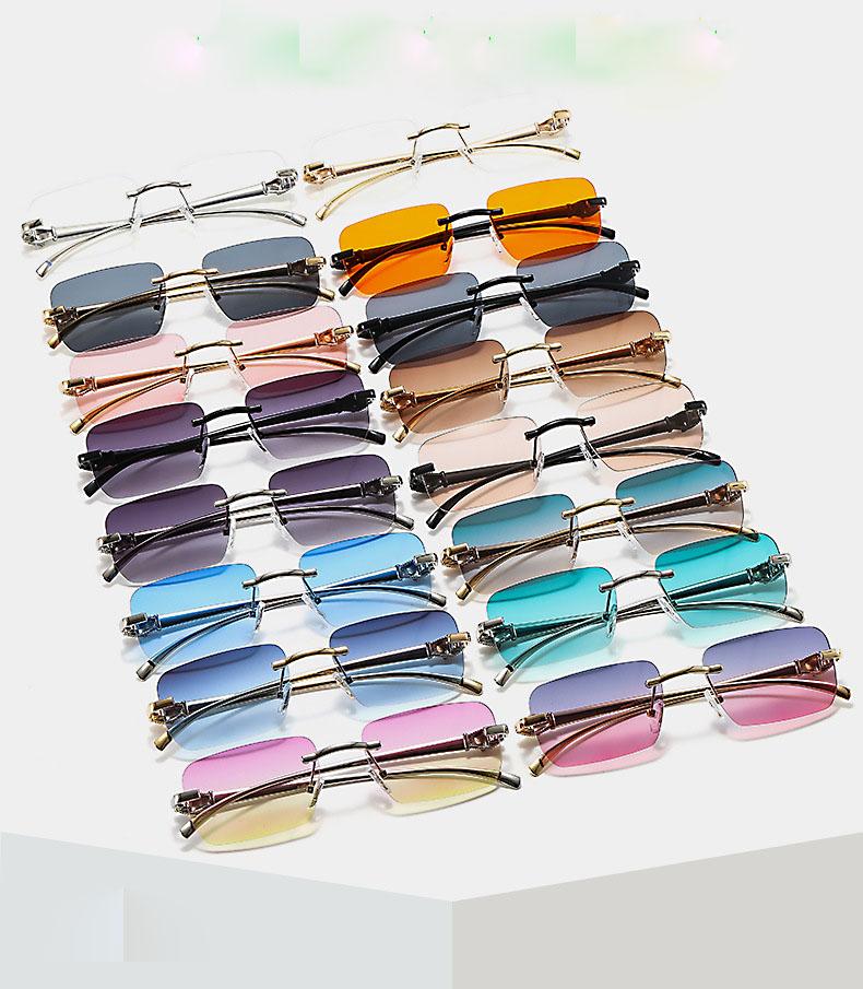 

Sunglasses Brand Women's Mirror Color Changing Luxury Fashion Trendy Versatile GlassesSunglasses