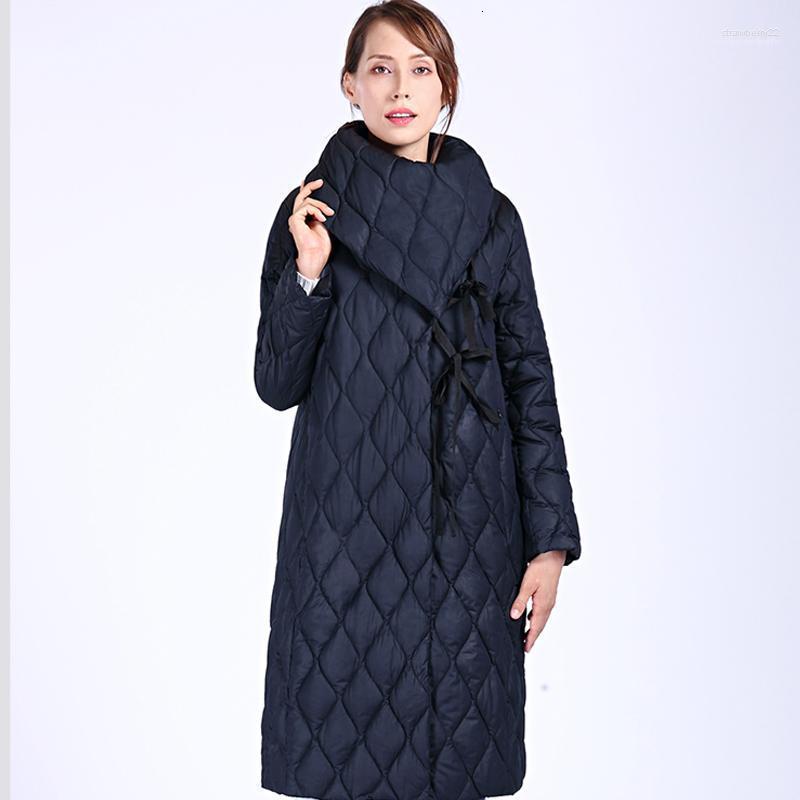 

Women's Down & Parkas 2022 High Quality Thick Plus Size Long Winter Jacket Women Bio Fluff Hooded Warm Windproof Coats Outerwear1 Stra22, Gray