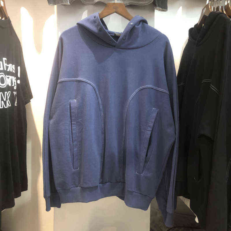 

New Arrival Heavy Fabric Hoodie Men Women Best Quality Patchwork Sweatshirts Oversized Pullovers Streetwear Women Hoodies T220726
