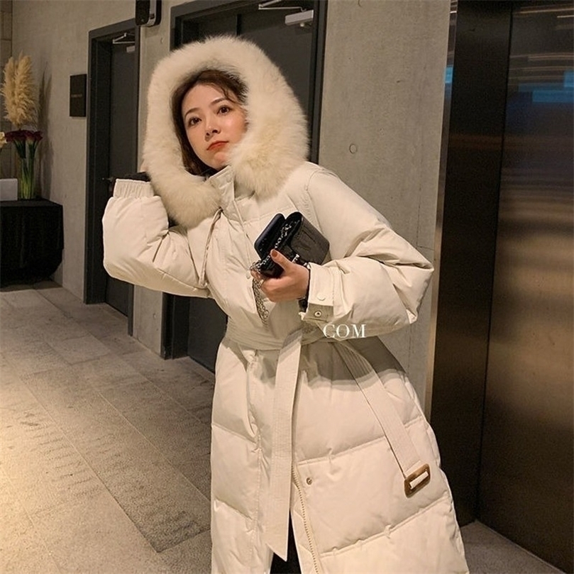 

Womens Winter Clothing Clothes for Women Long Jackets and Coats with Fur Hooded Slim Fashion Warm Thick Parkas Winter 201127, Beige