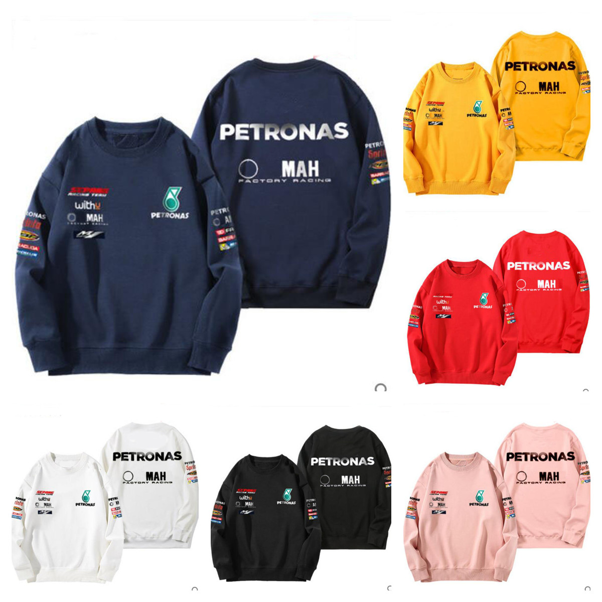 

New motorcycle crew neck sweater team sweatshirt spot sale