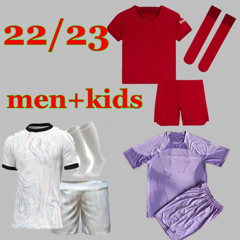 

Size S-4XL 22 23 LIVErSoccer Jerseys SALAH FIRMINO THIAGO KONATE LVP Football Shirt 2022 2023 VIRGIL Diogo Jota MANE KEITA JONES Thailand quality pool, Goalkeeper