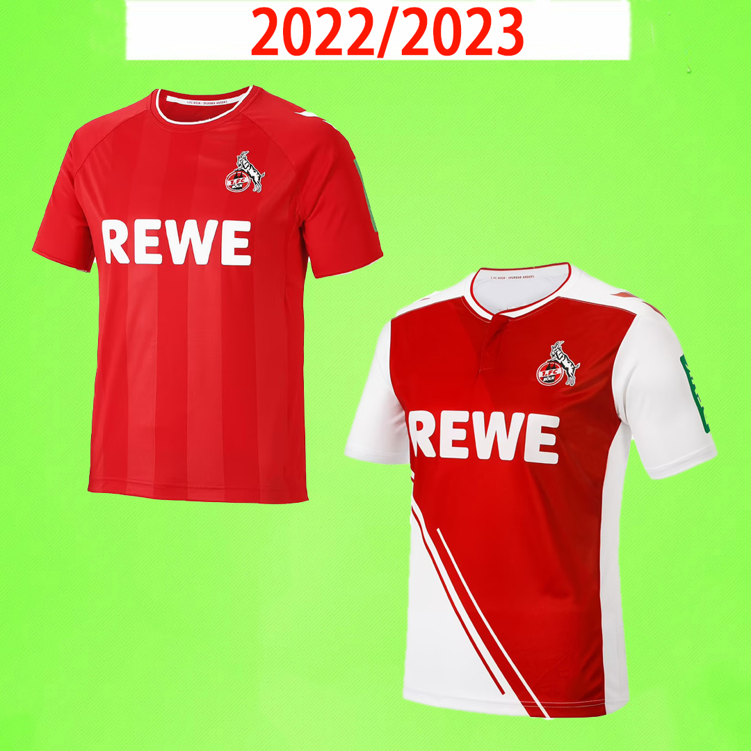 

FC Koln soccer Jersey kit 2022 2023 Anthony Modeste F.Kainz R.Czichos J.Hector E.Skhiri The Lates 22 23 football shirts camiseta de fUtbol Uniform top quality -2XL, 22/23 away