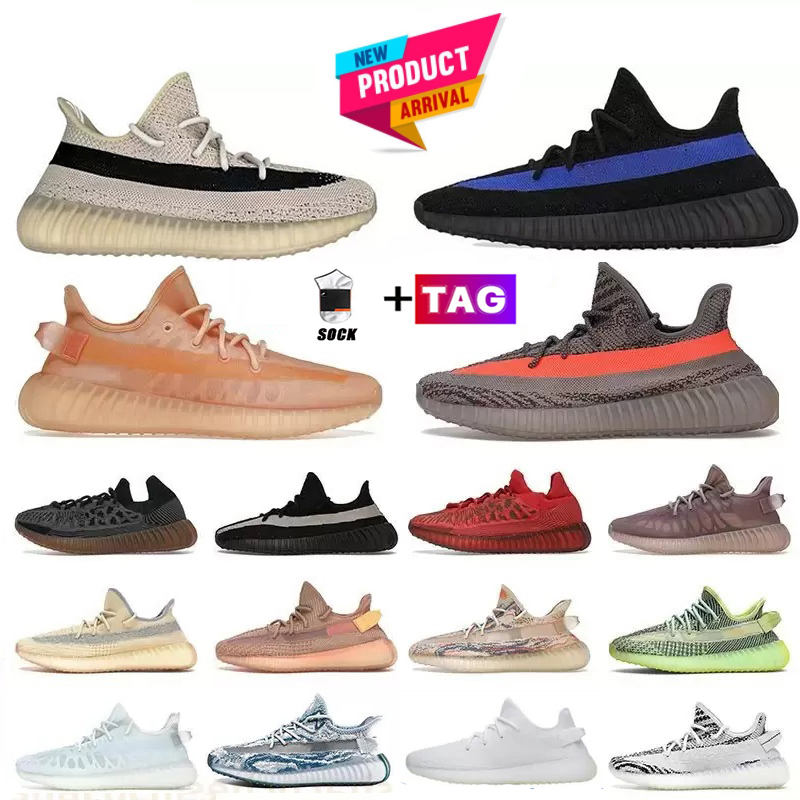 

2022 designer Men Running casual shoes luxury running womens flax yecher black cinder zebra reflective static yechiel beluga Dazzling Blue Outdoor sport Sneakers, Red