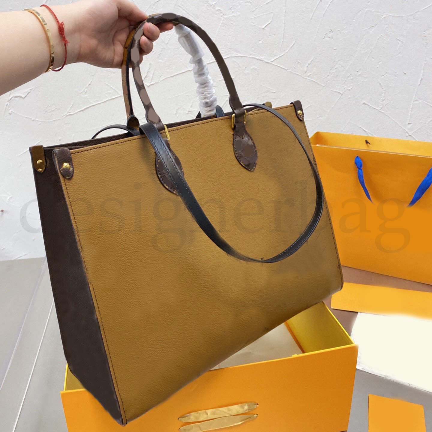 

Designer brand bag shopping bags printed Luxury Fashion Shoulder Handbags quality letter purse phone bag wallet metallic, No bags