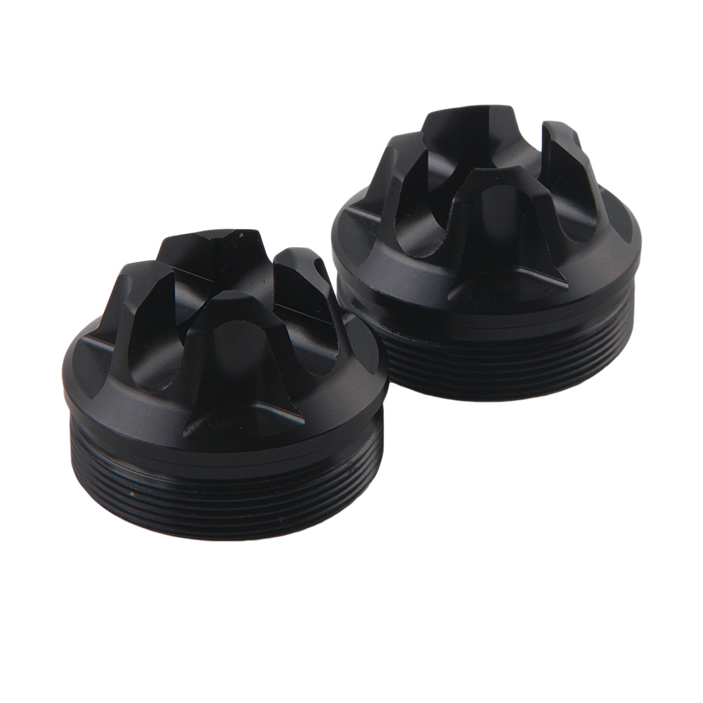 

Fuel Filter Aluminum 1.375x24 thread brake Adapter Mounts Front end flash Cap for Modular Solvent Trap 1.375x24 MST