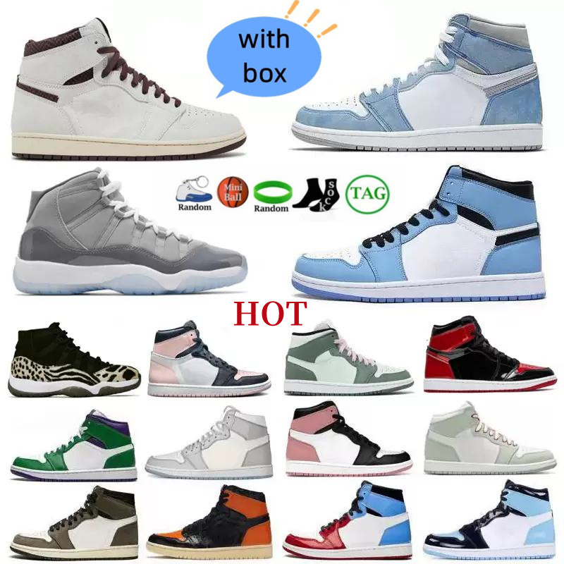 

2023 Jumpman 1 Womens Basketball Shoes 1s Cool Grey Hyper Royal High Bloodline Satin-Snake University Blue Taupe Haze Trainers mens high top Sneakers With Box, #d8