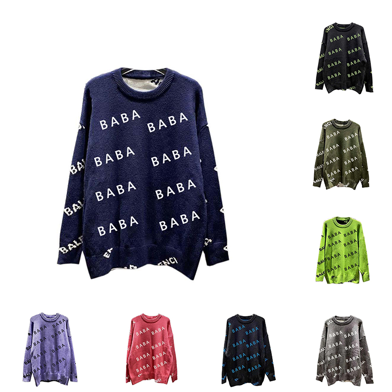

2022 New Womens Mens Designers Sweater Pullover Hoodie Long Sleeve Sweaters Sweatshirt 2021 Knitwear Women Clothing Winter Clothes fashion all-match