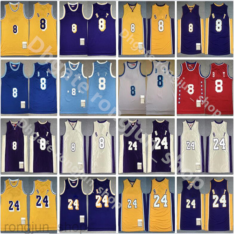 

Mitchell and Ness Stitched Mens 8 Basketball 96-97 00-01 07-08 08-09 09-10 Jersey Los Angeles''Lakers''Men Retro''nba''Jersey, Picture