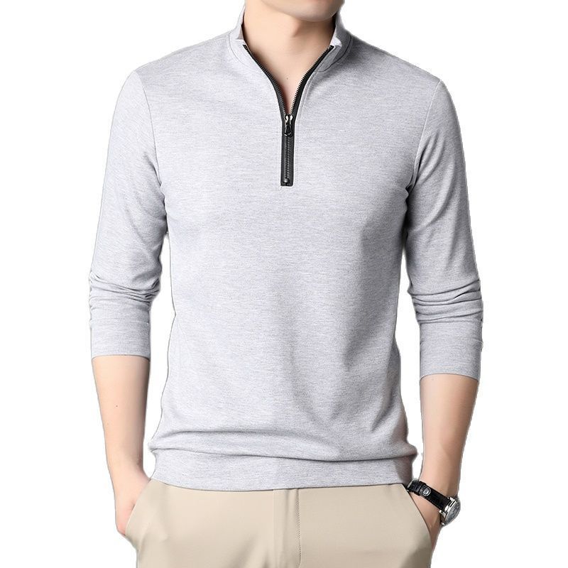 

Autumn Sweatshirt Men Fashion Slim Fit Mens Hoodies Sweatshirts Half Zipper Solid Color Sweatshirts Classic Casual Men Clothing 220816, Pink