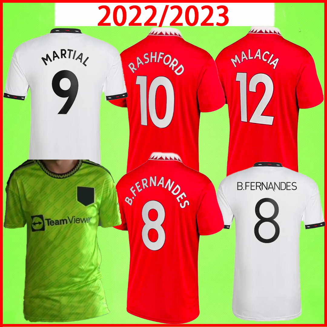 

22 23 MANS UTDS soccer jersey 2022 2023 ERIKSEN SANCHO VARANE GREENWOOD RASHFORD B.FERNANDES MALACIA Bruno football shirts FRED SHAW men women kids kits uniform