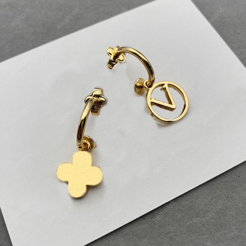 

Knot Women Earrings Designer Hoop Earrings Fashion Ear Ring Brands Gold Jewelry Luxurys Earring Letters L Studs knots