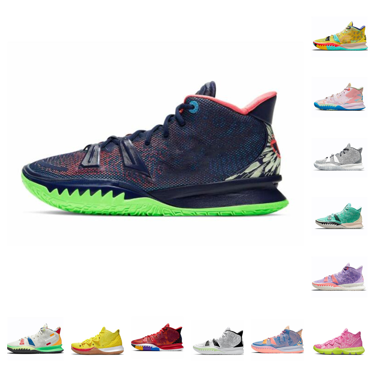 

NEW Kyrie 7 Kyries Basketball Shoes Collection Special FX Pre-Heat VIII Kyrie 5 Men Gold Daybreak Beach Vibes Sisterhood Icons of Sport Citron Pulse Tennis Sneakers, Please contact us