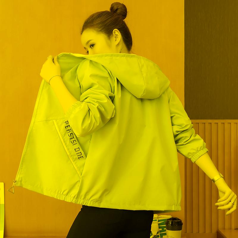 

Women's Jackets Korean Autumn Bomber Jacket Coat Women Long Sleeve Hooded Solid Windbreaker Baseball Outwear Female Casual Zipper JacketsWom, Pink