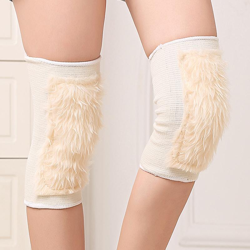 

Socks & Hosiery Durable Useful Winter Warm Solid Color Motorcycle Riding Health Care Kneepad For Women Ladies 2705, As pic