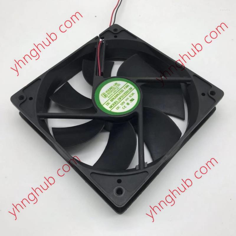 

Fans & Coolings Young Lin DFS122512M DC 12V 0.30A 120x120x25mm 2-Wire Server Square FanFans