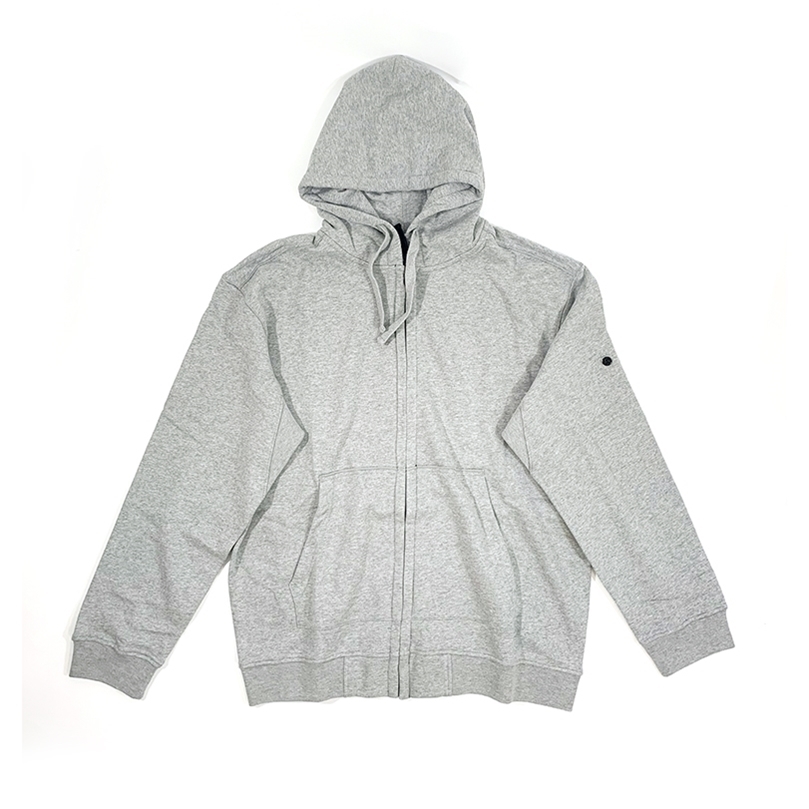 

S-054 top quality autumn and winter men's women's zipper hoodie plus thin velvet couple casual sports M-3XL 220402, Gray