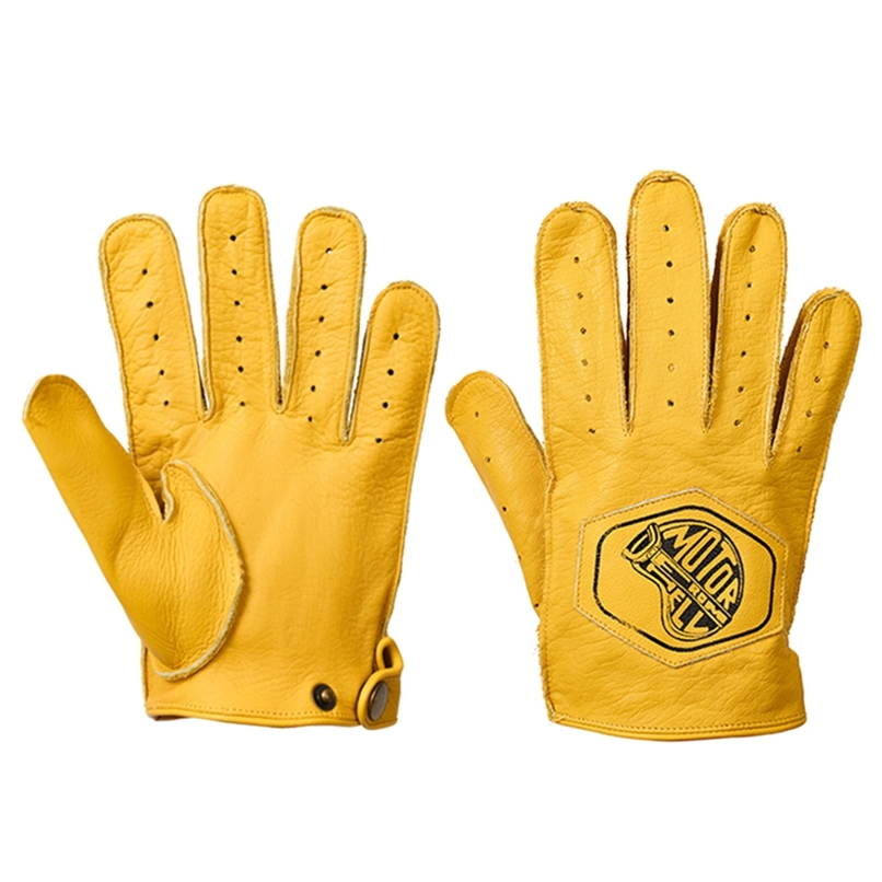 

Mens Genuine Leather Gloves Full Finger Spring Summer Breathable Cowhide Motorcycle For Men Workout Driving NR49 220812gx
