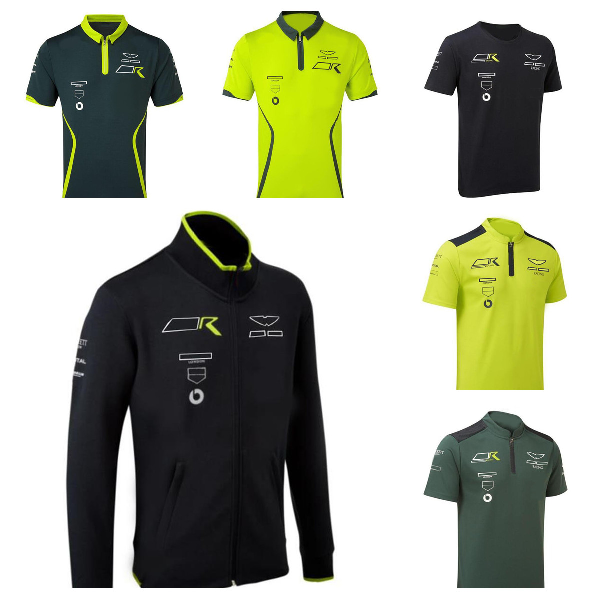 

F1 Formula 1 racing polo suit summer short-sleeved T-shirt same custom