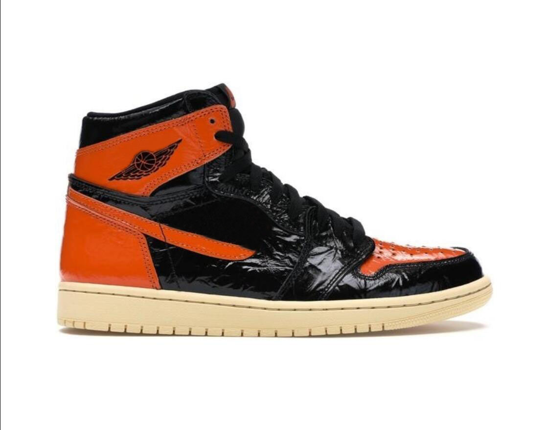 

Shoes Shattered 3.0 Black OrangeToe Mens Basketball 1 1s Shattered Backboard Sports Fashion Designer Outdoor Shoe, Customize