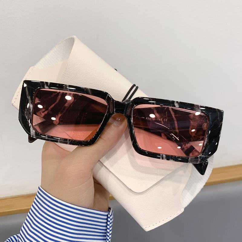 Sunglasses Small Vintage Rectangle Man Woman 2022 Retro Designer Sun Glasses Fashion Trendy UV400 ShadesSunglassesSunglasses