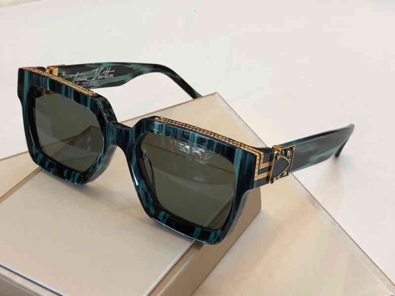 

Designer Millionaire M96006wn Sunglasses Full Frame Vintage Designer Sunglasses for Men Shiny Hot Sell Gold Plated Top 96006 with