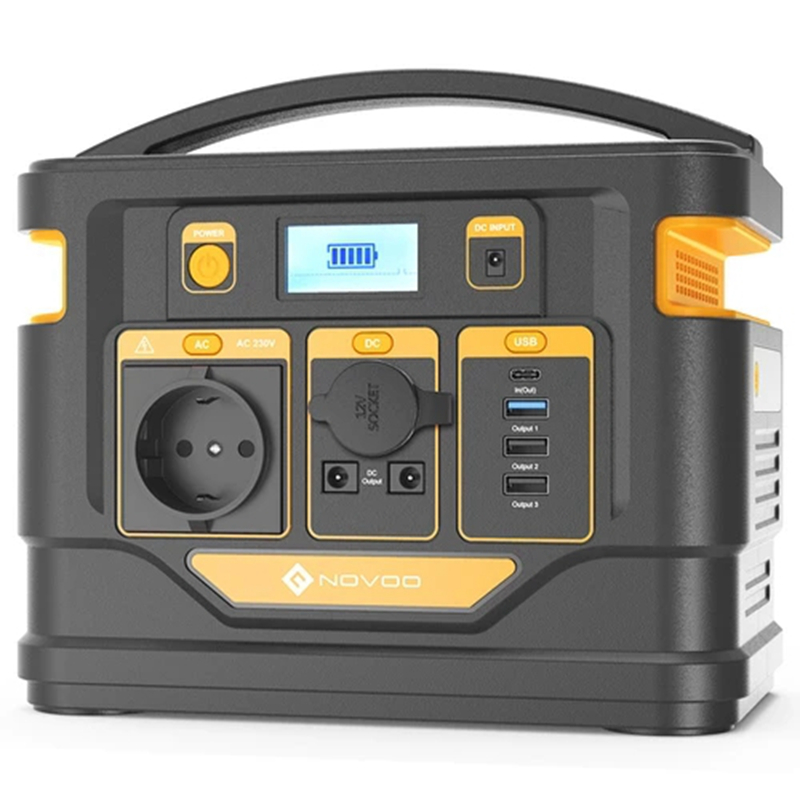 

296Wh Portable Power Station with 300W AC Socket PD 45W USB C Port Car Socket 3 USB- Ports Total 8 Ports